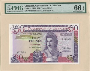 Gibraltar P-24 - Foreign Paper Money